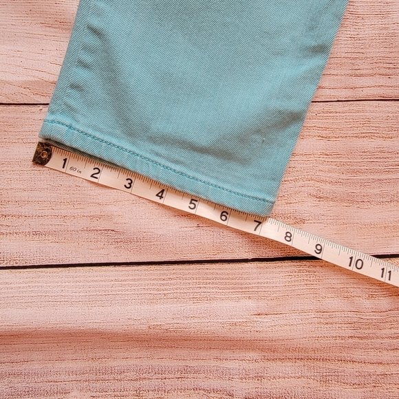 Motherhood Maternity Skinny Crop Pants, S, Mist Blue, Excellent Used Condition - Picture 9 of 13